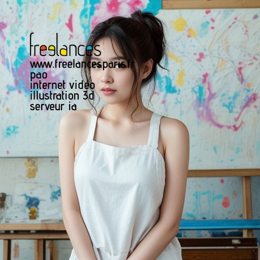 Pao internet vidéo illustration 3d serveur intelligence générative freelance paris studio de création OE2SQB50